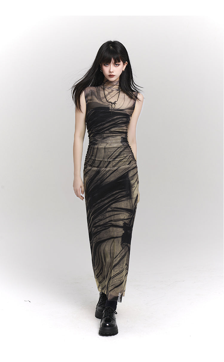 Niche Design Sleeveless Dress