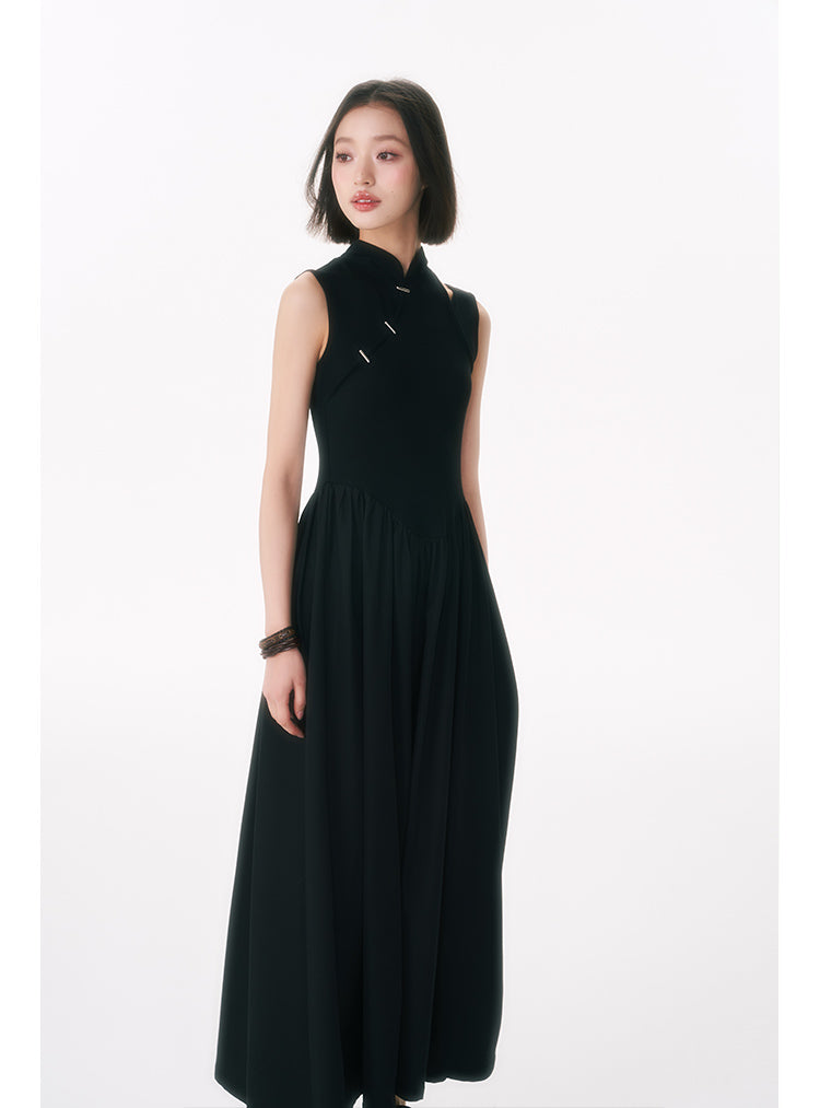 Long Length Sleeveless China formal dress