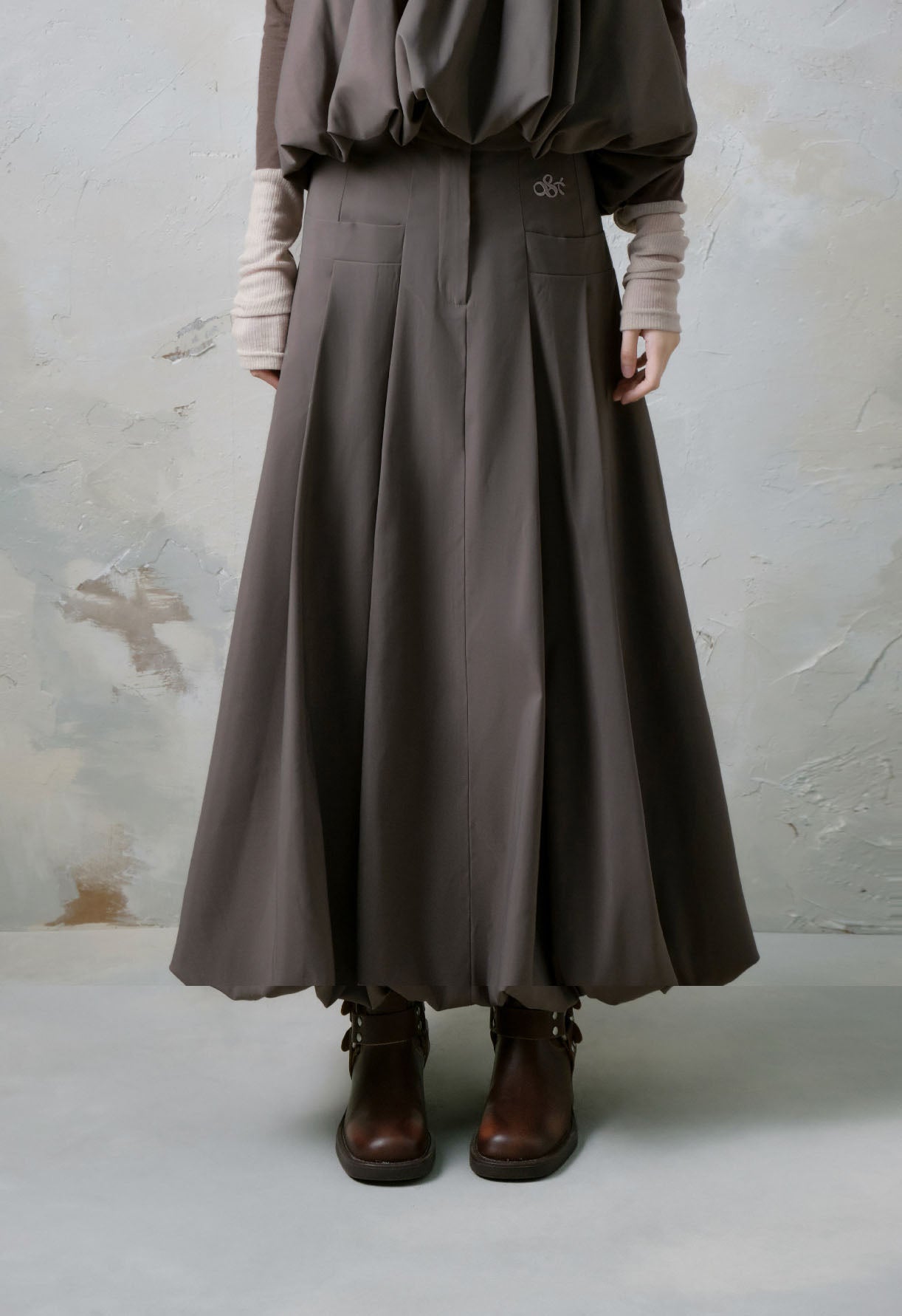 Maillard original high waist long skirt