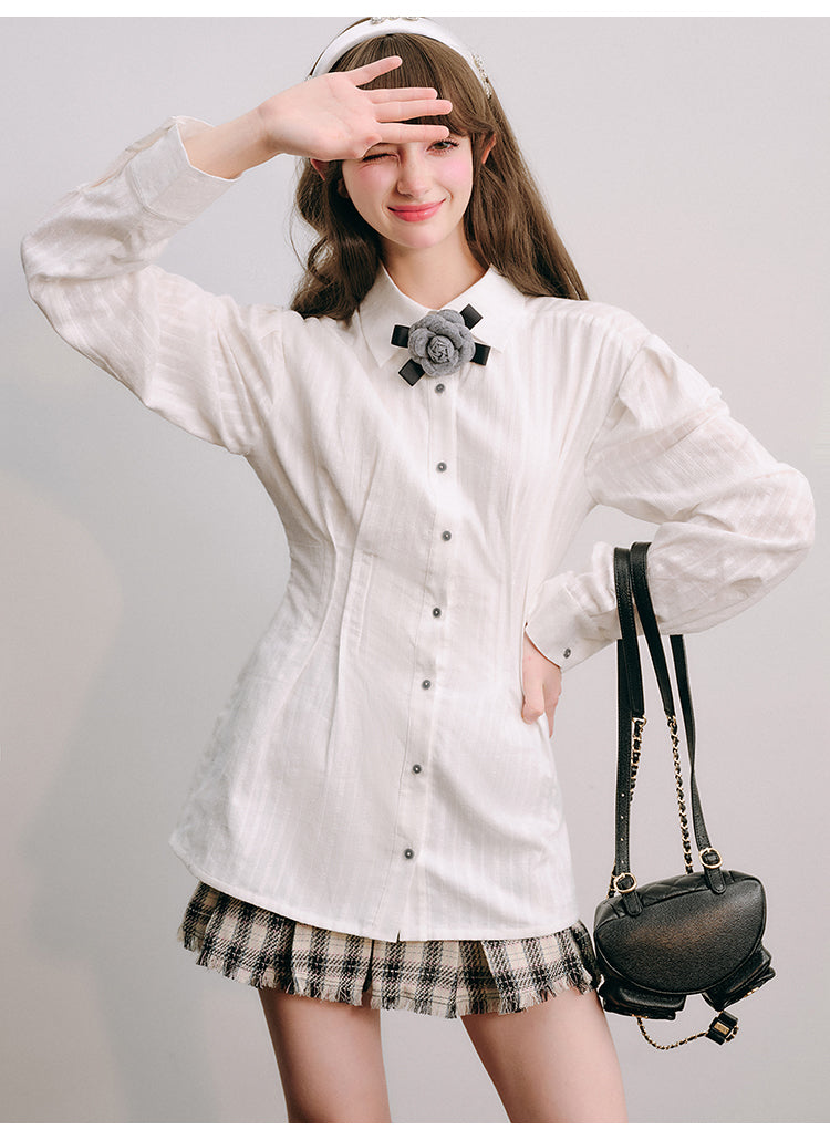 French Chic Rose Shirt