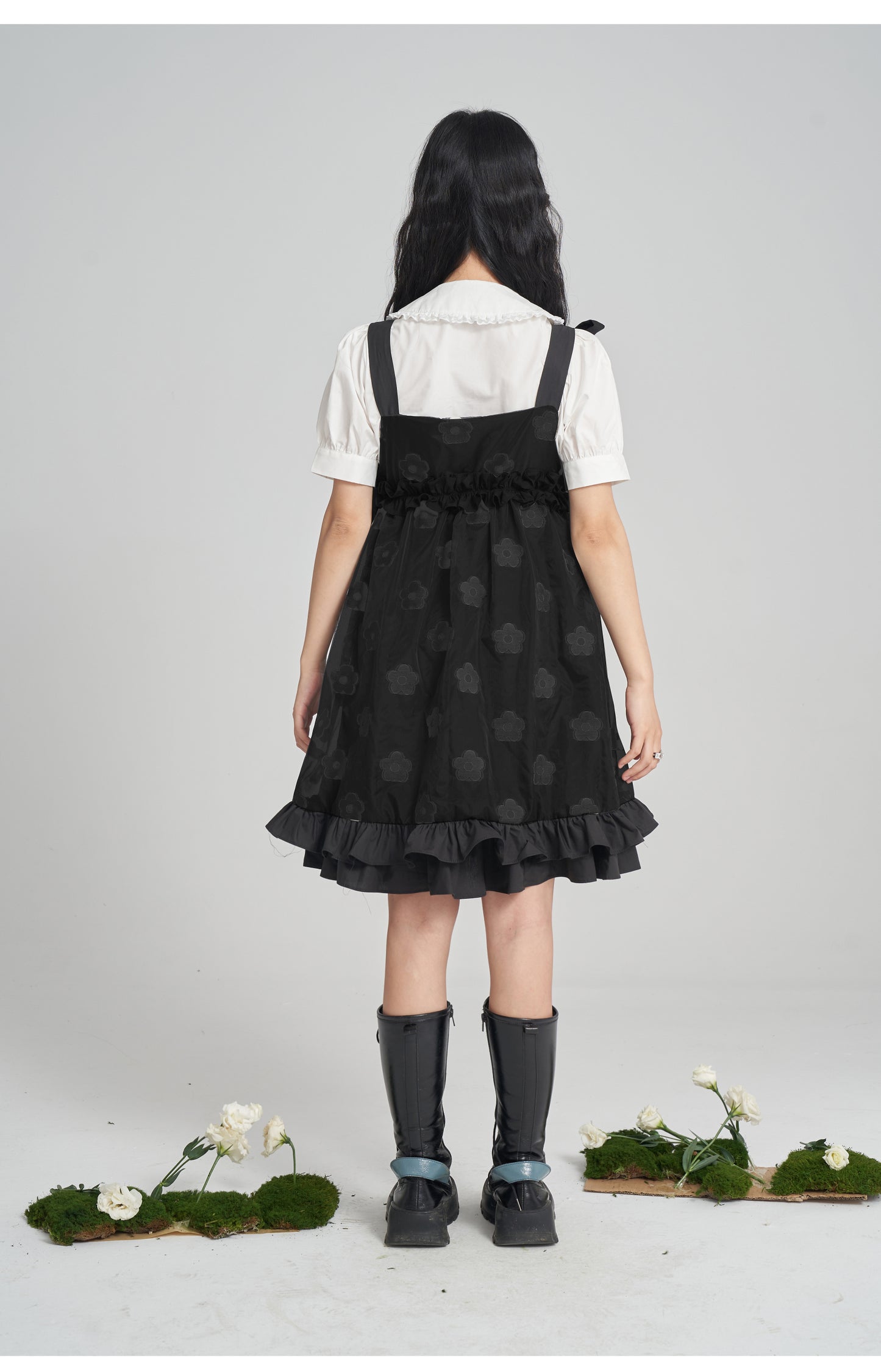 Sweet Design Suspender Dress