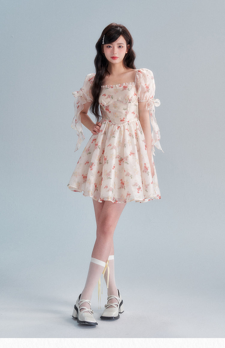 Sweet Cherry Romantic Dress