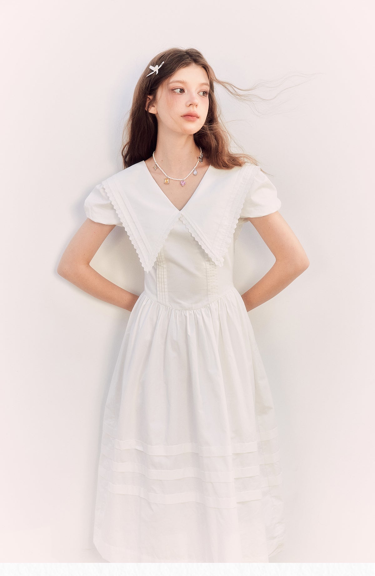 French White Label Waist Dress