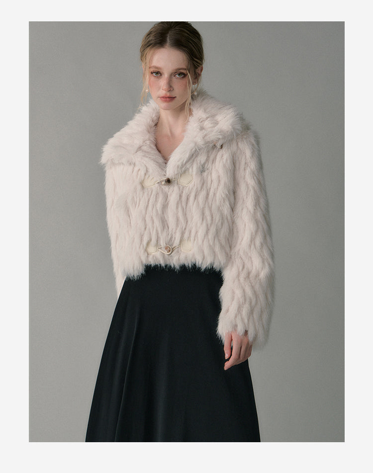 retro high end fur coat