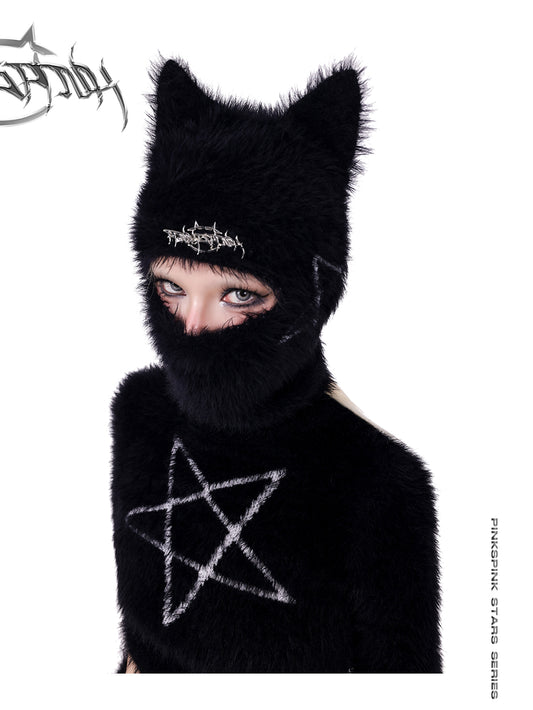 Cat Ear Hip Hop Knit Hat