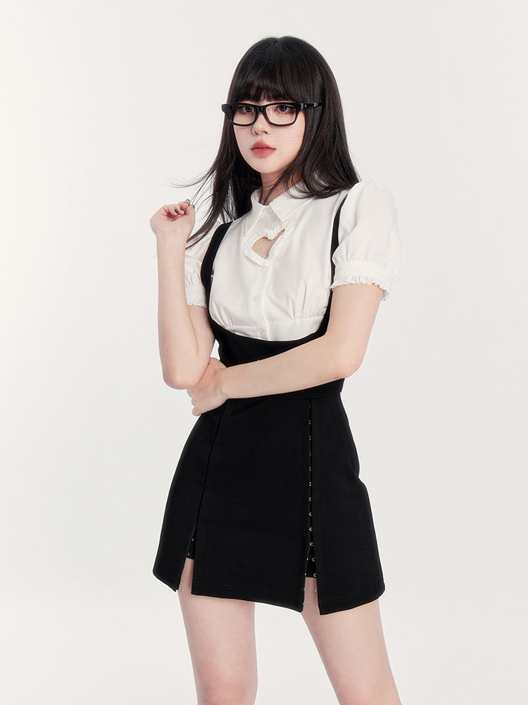 American College Suspender Skirt