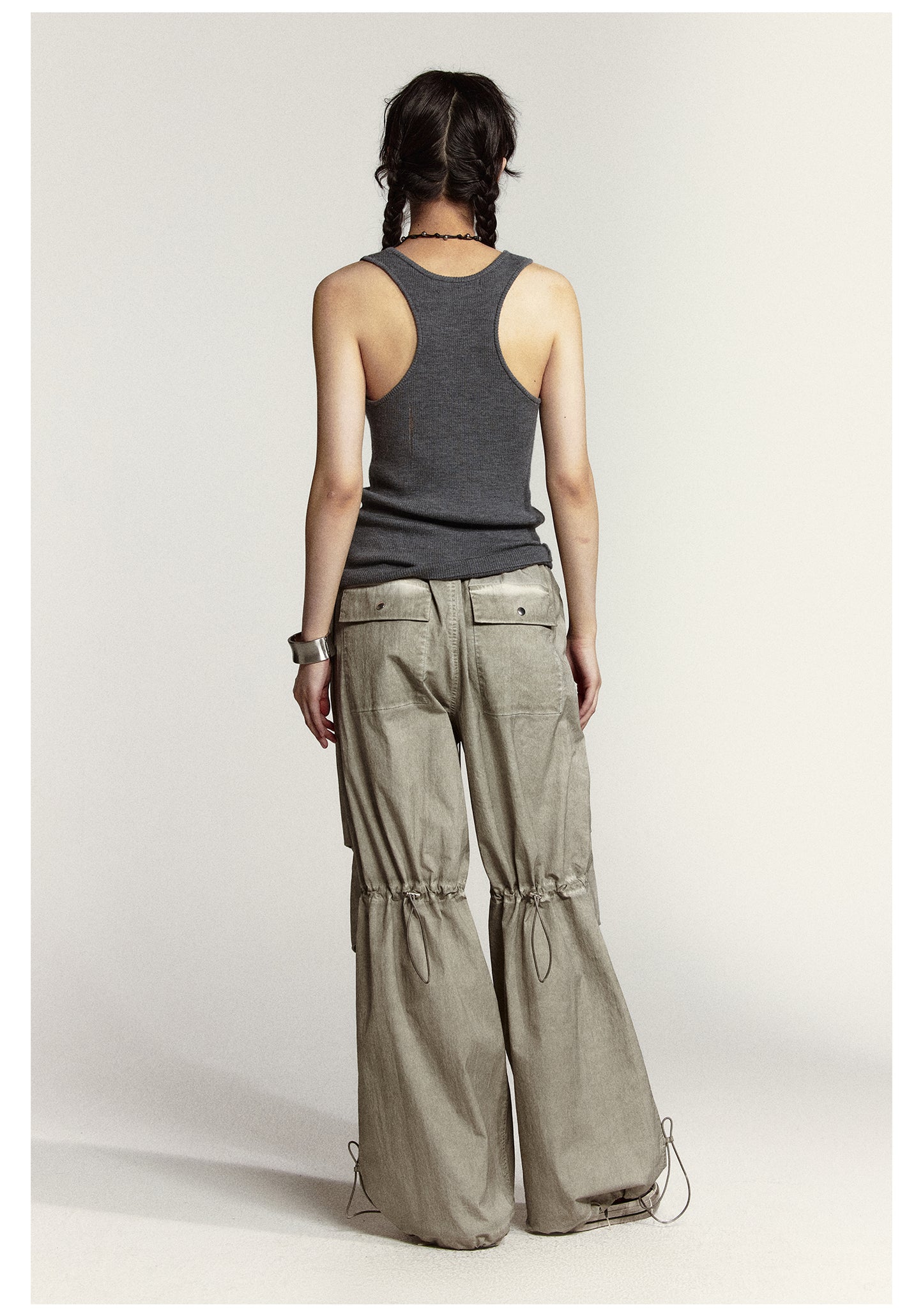 Loose Straight Work Casual Pants