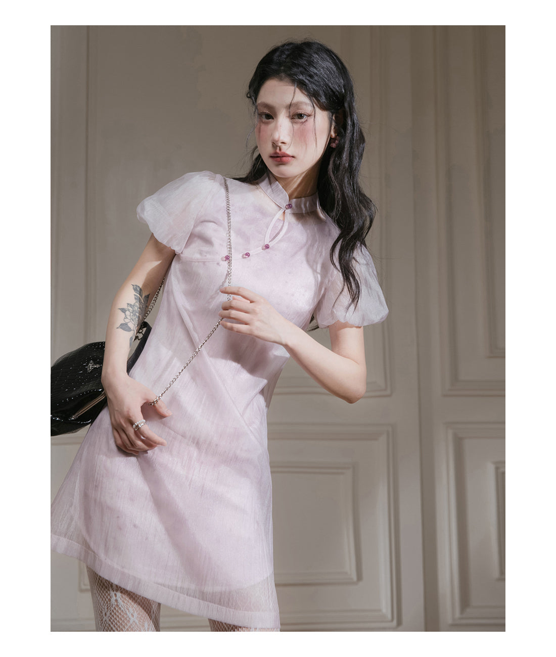 Chinese Layered Two Piece Dress