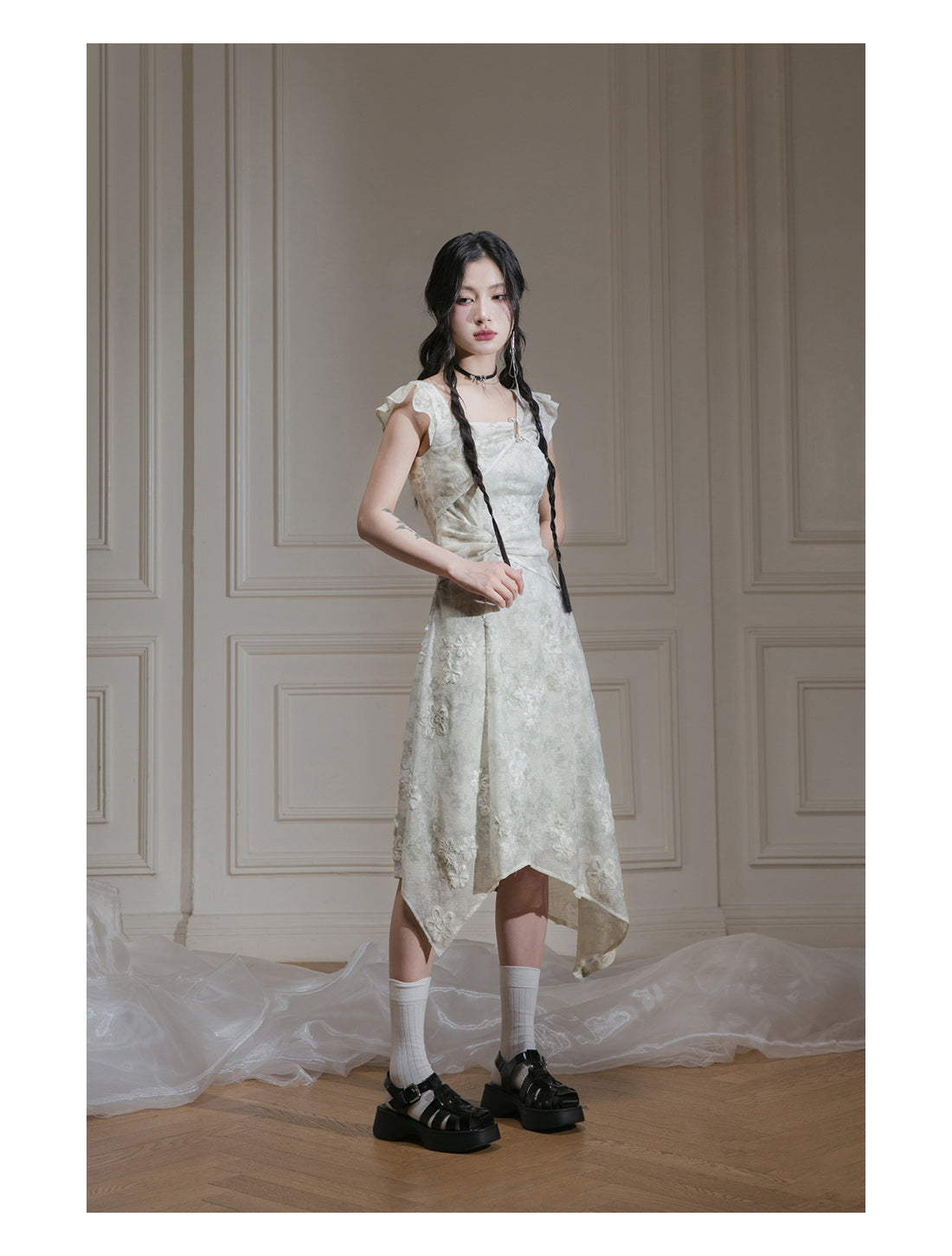 Knit Jacquard Dress