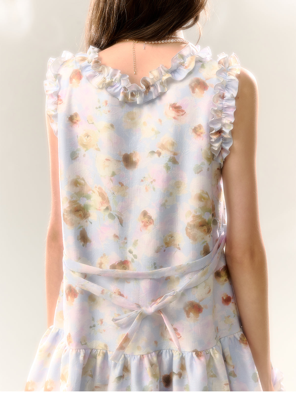 Floral A-line dress