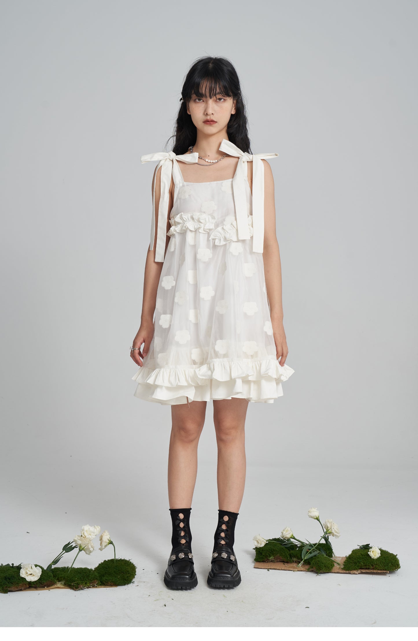 Sweet Design Suspender Dress