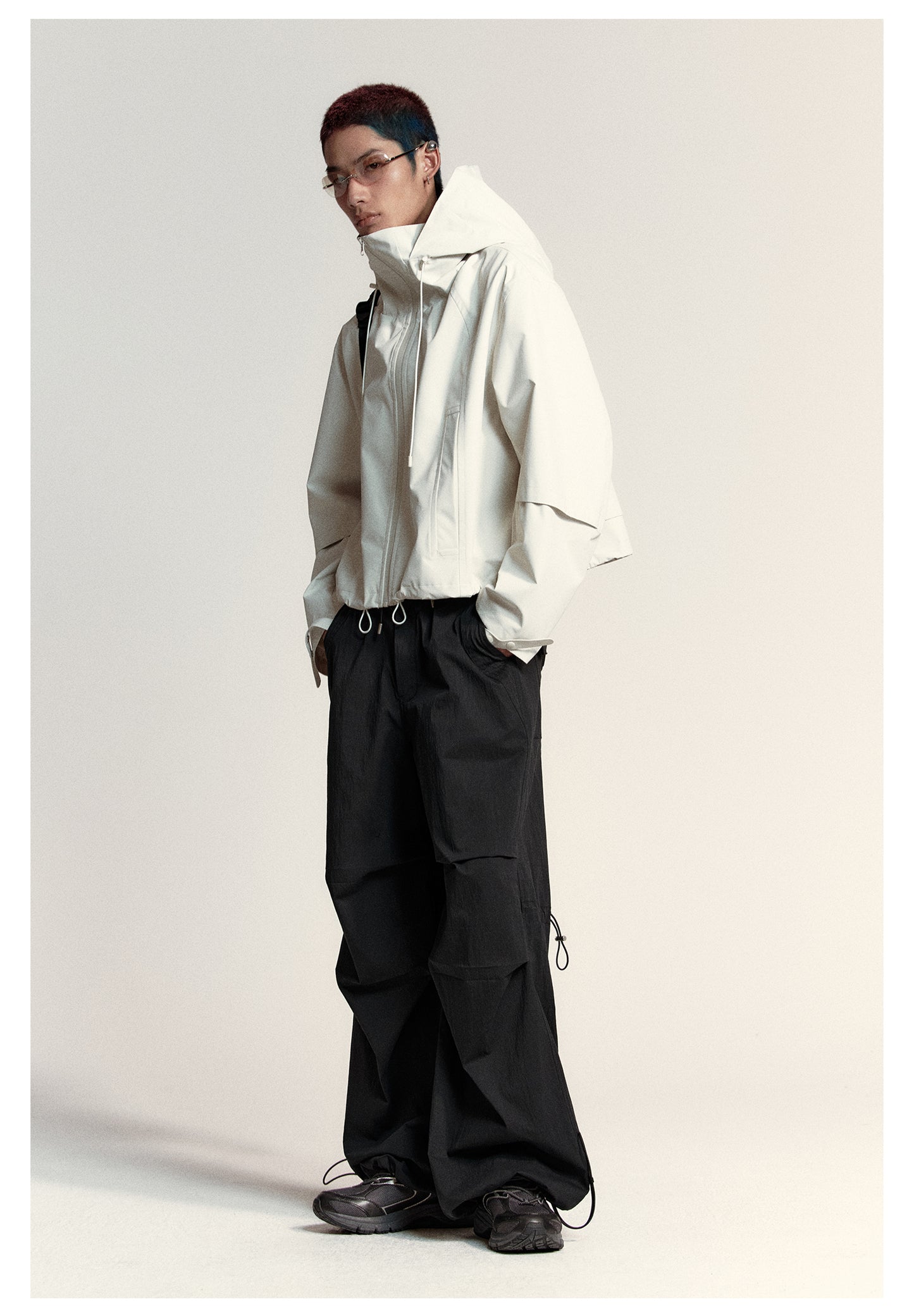 Loose Straight Work Casual Pants