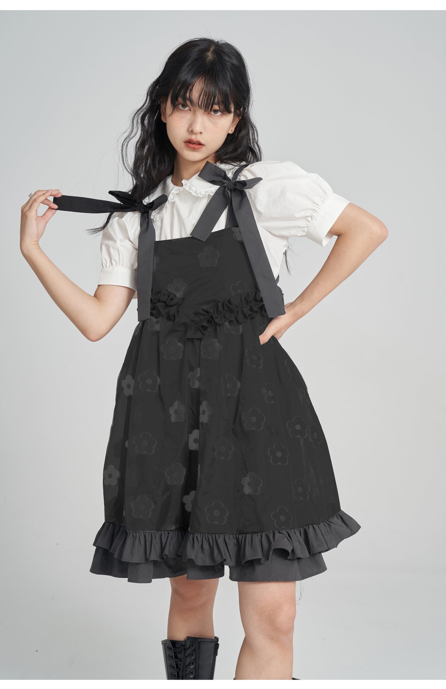 Sweet Design Suspender Dress