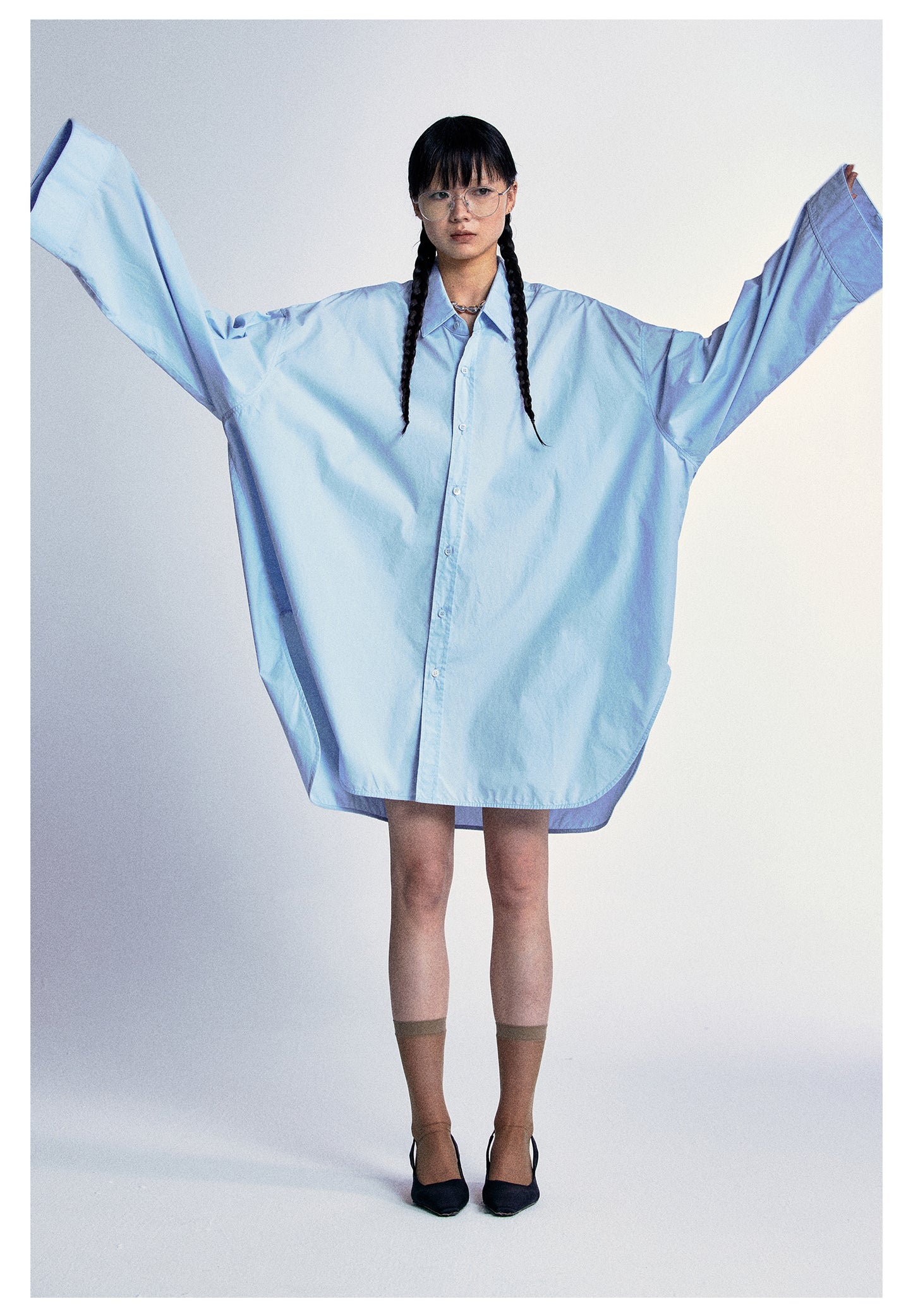 Long sleeve oversized shirt