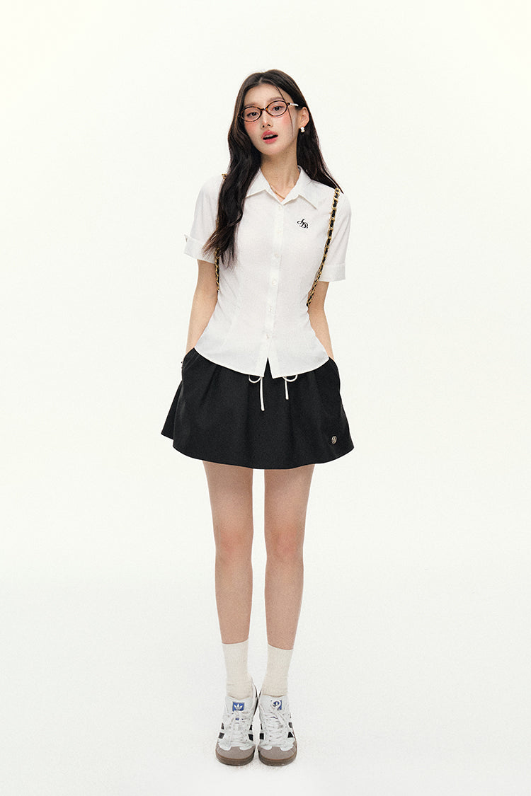 College Style A-Line Skirt