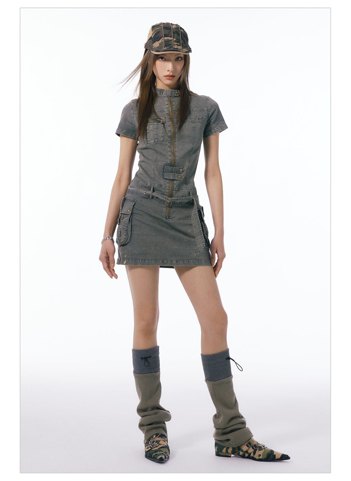 Workwear Denim Dresses