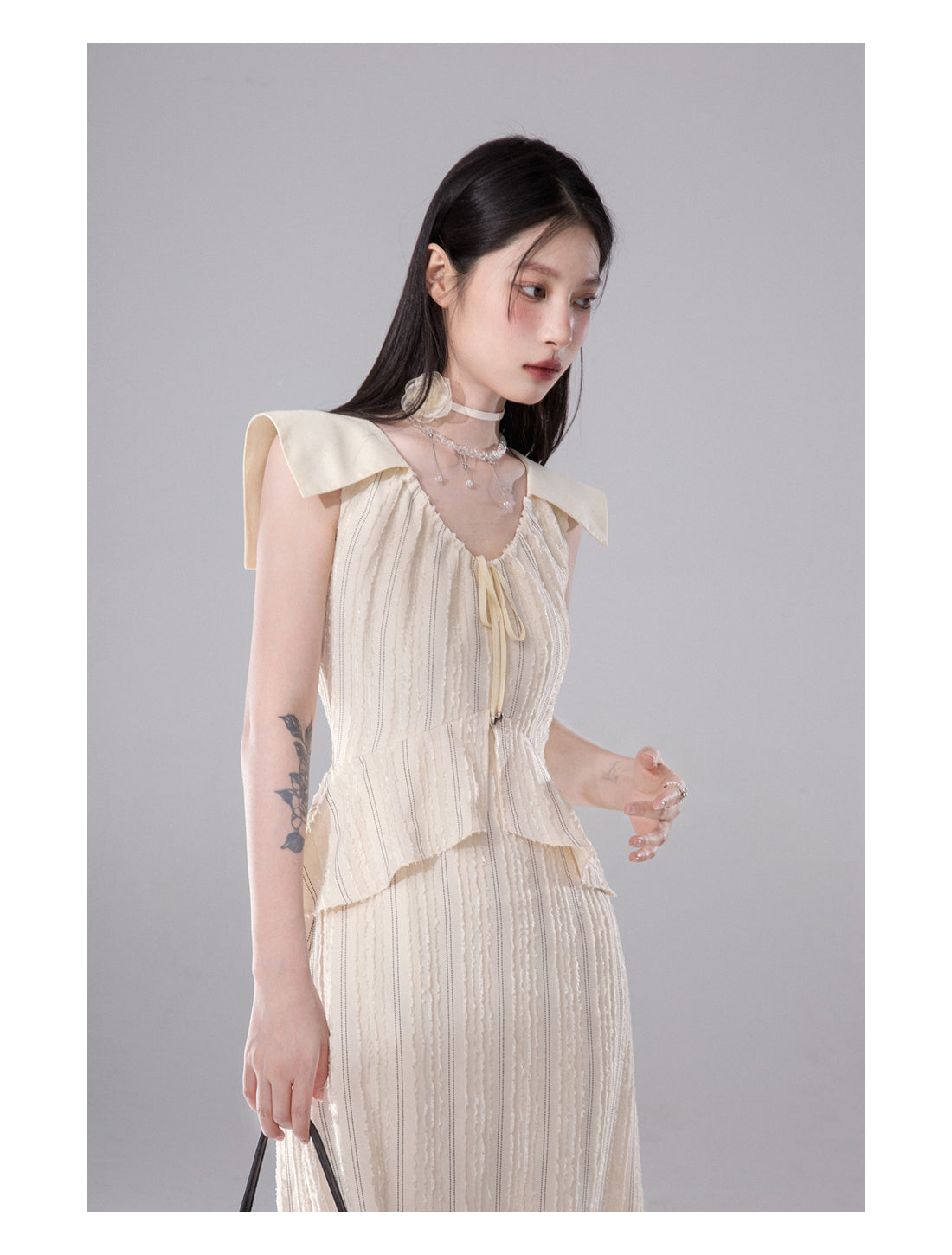 Niche Design Sleeveless Dress