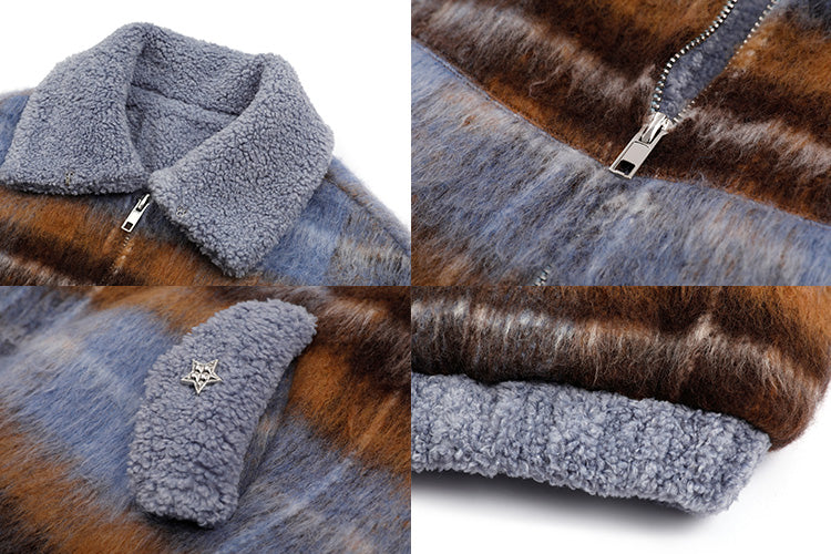 Reversible Short Length Fur Coat Setup