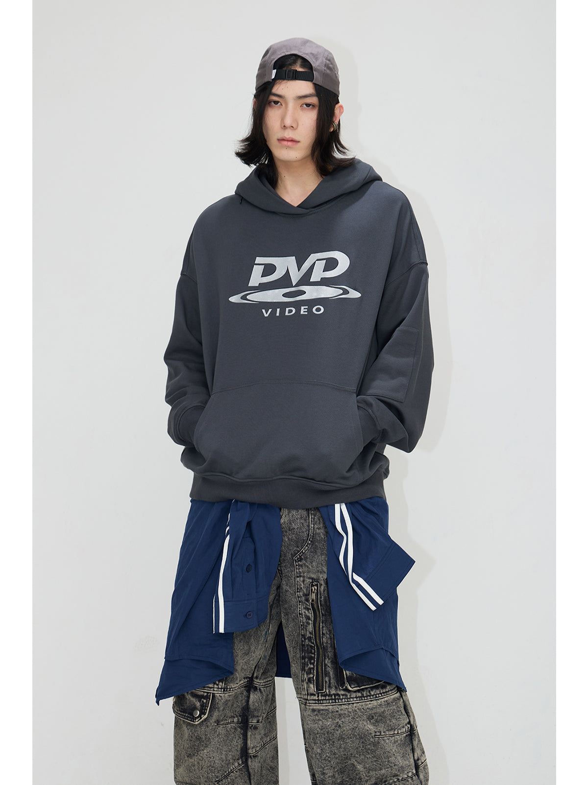 Loose Fit DVD Logo Hoodie