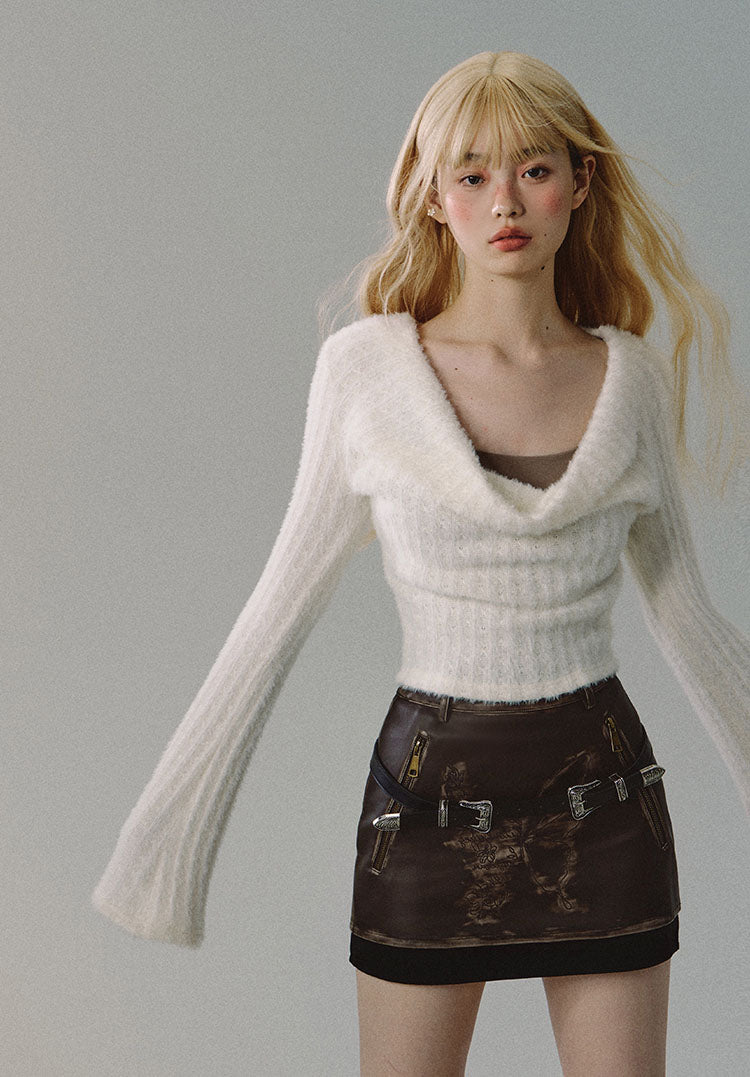 Waystrand Pile Design Tops Knit