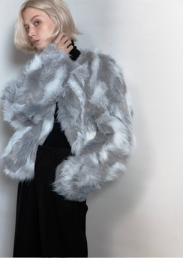 Touch Short Eco Friendly Fur Jacket