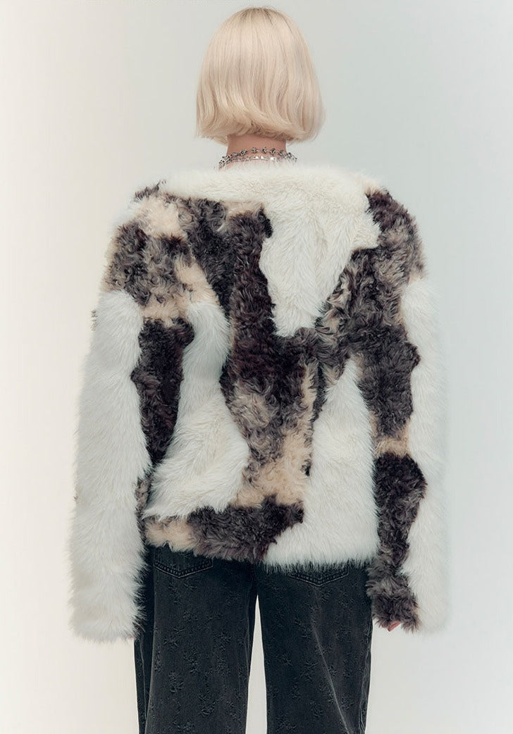 Autumn/Winter Design Gentle Fur Jacket