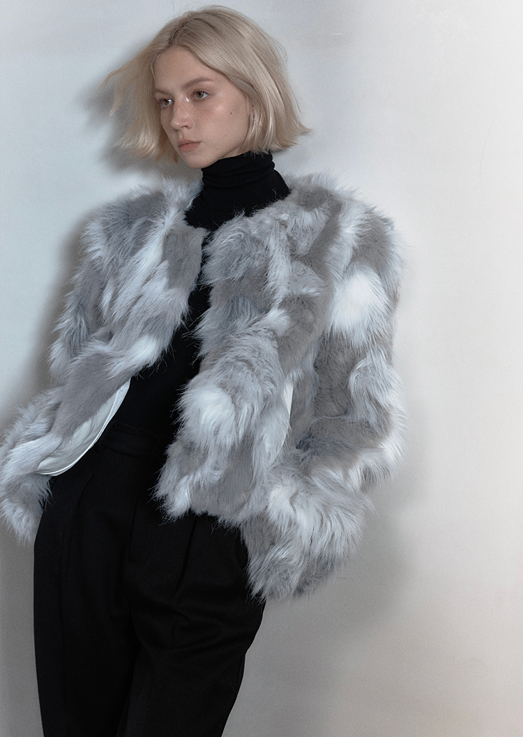 Touch Short Eco Friendly Fur Jacket