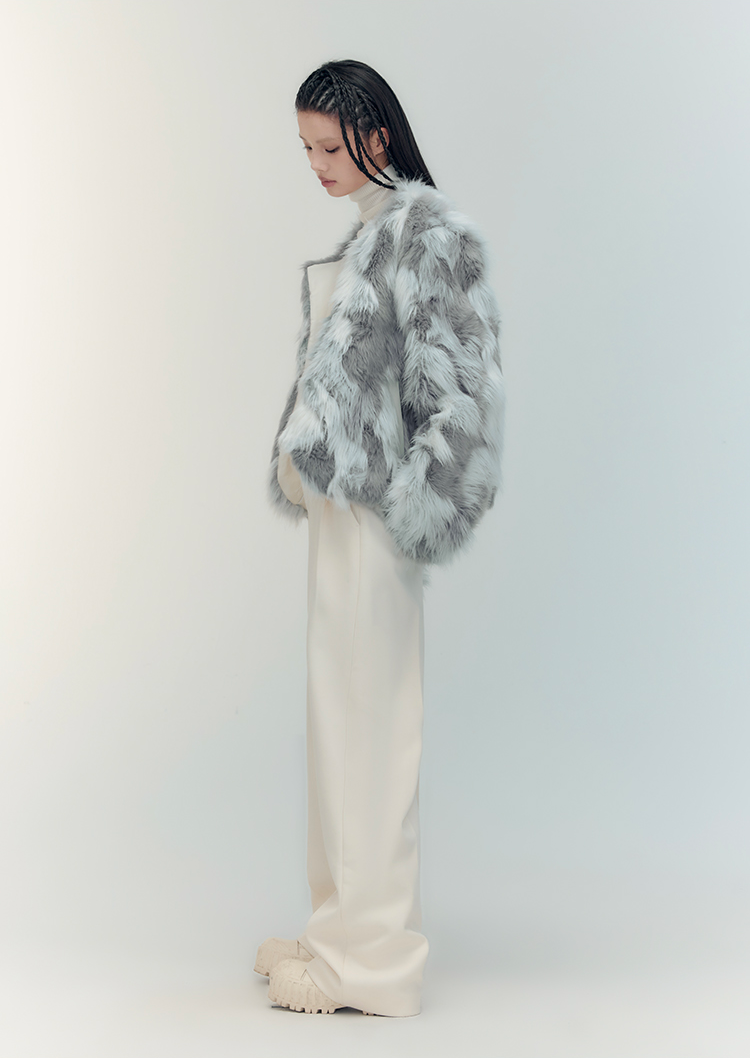 Touch Short Eco Friendly Fur Jacket