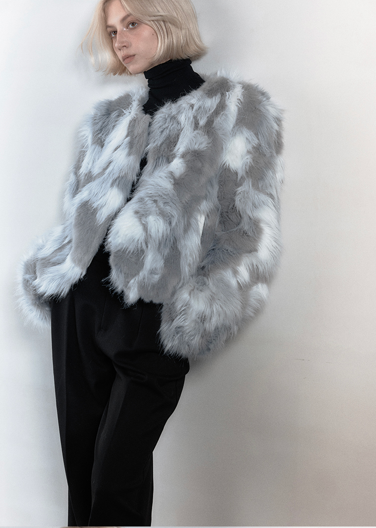 Touch Short Eco Friendly Fur Jacket