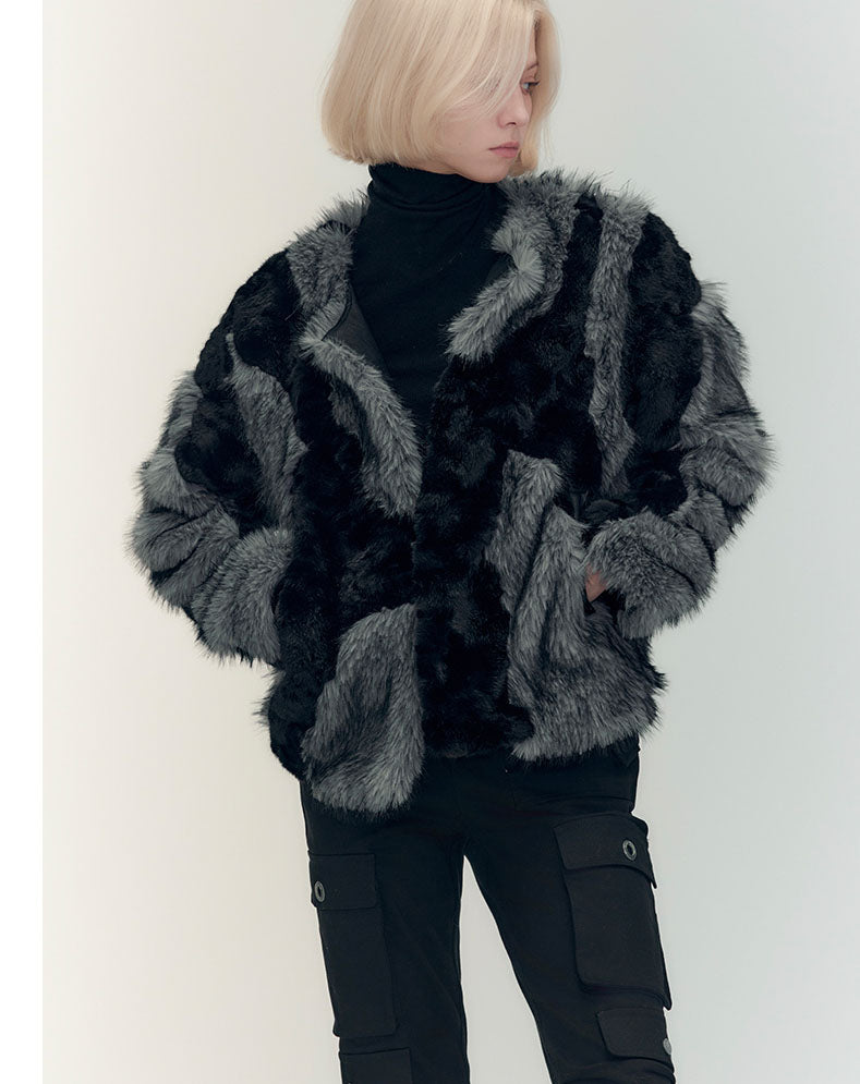 Autumn/Winter Design Gentle Fur Jacket