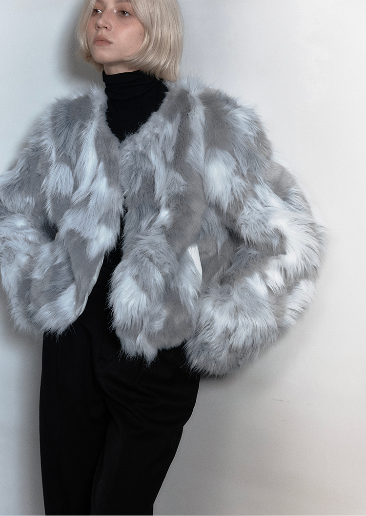 Touch Short Eco Friendly Fur Jacket