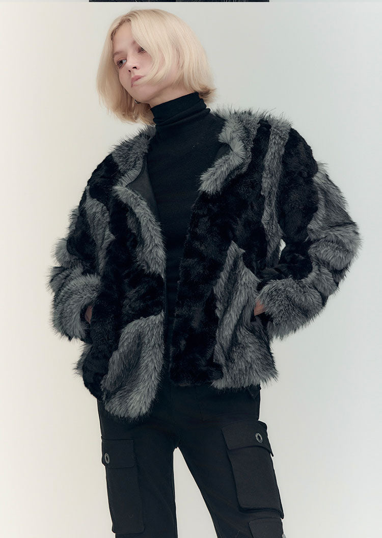 Autumn/Winter Design Gentle Fur Jacket