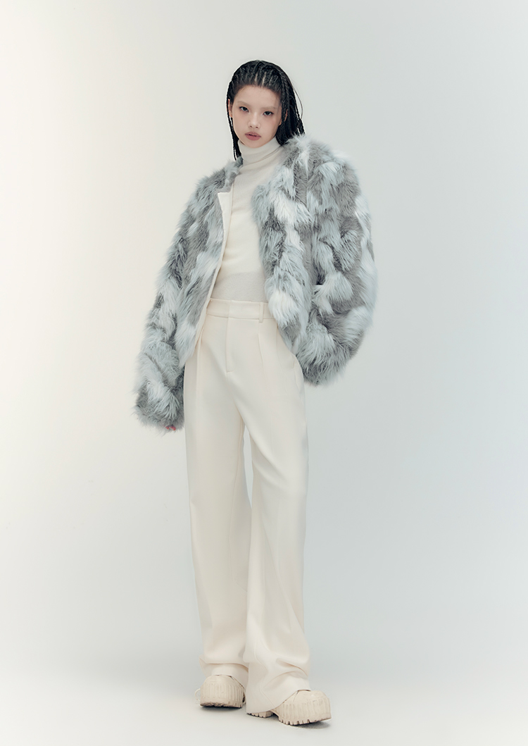 Touch Short Eco Friendly Fur Jacket